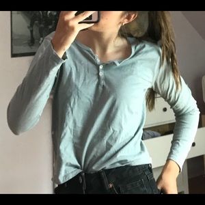 John galt brandy Melville long sleeve green shirt